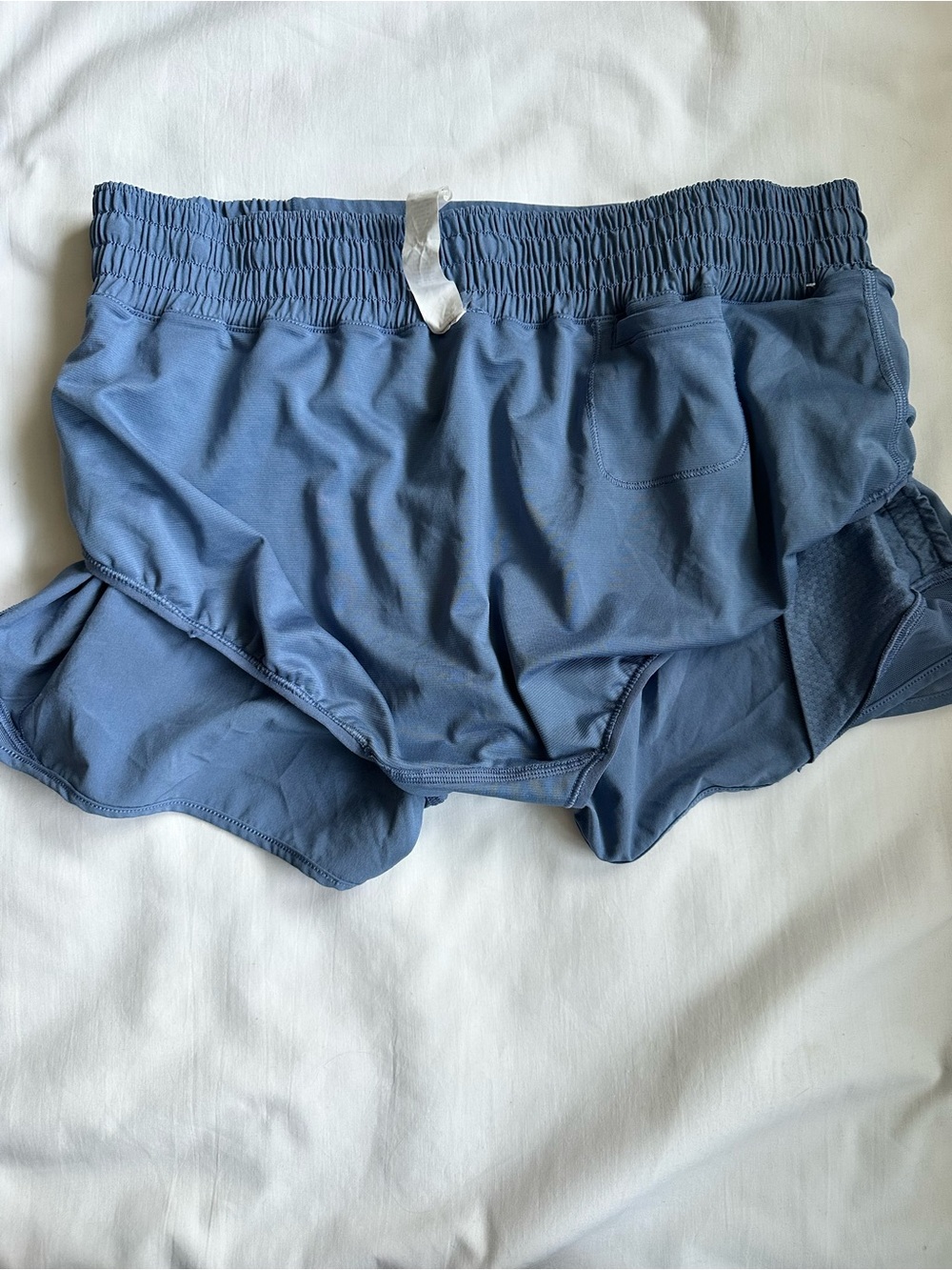 Lululemon Hotty Hot Athletic Running Light Blue Shorts - Picture 10 of 12